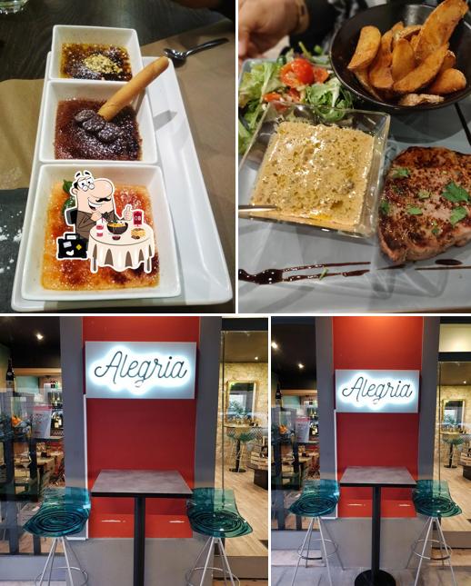 Estas son las fotos que hay de comida y interior en Restaurant Alegria