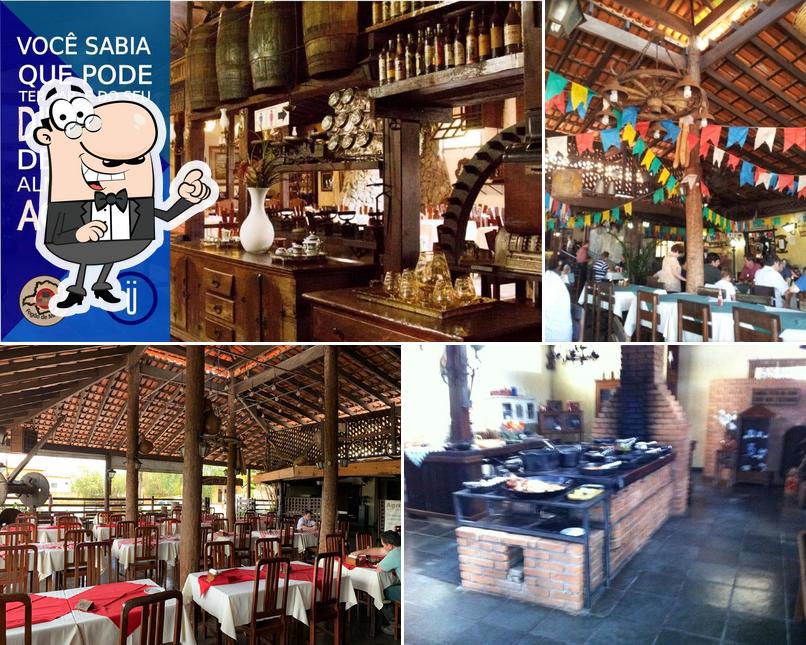 El interior de Restaurante Fogão de Minas. A tradicional comida mineira em Uberlândia MG!