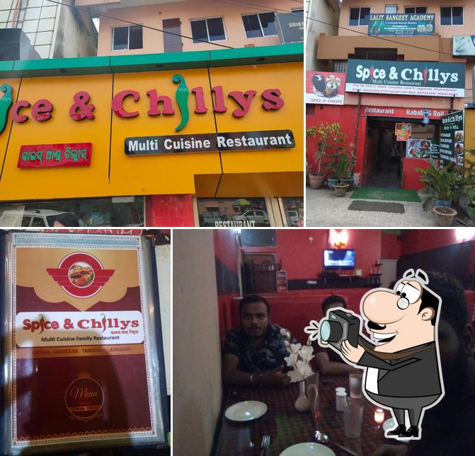 Look at the picture of Spice & Chillys Restaurant