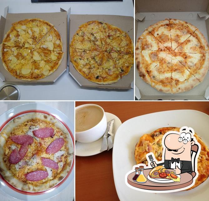 Pide distintos formatos de pizza