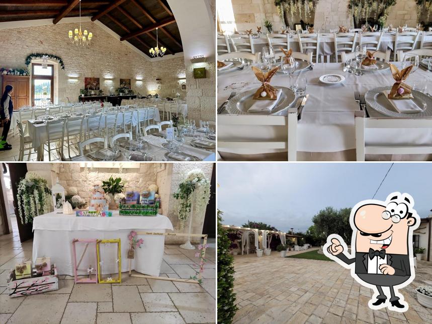 Gli interni di Masseria De Bellis