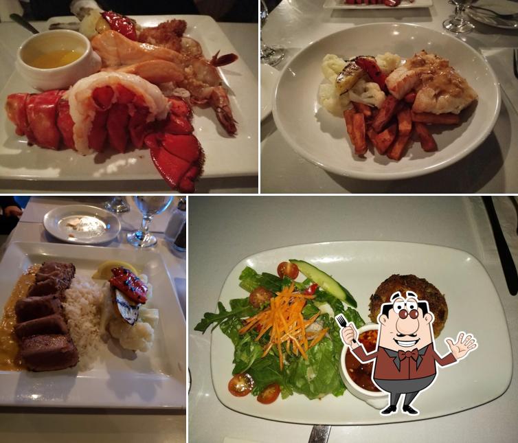 Nourriture à Flipper's Seafood Restaurant
