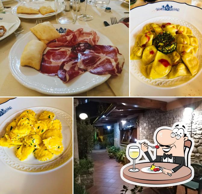 Cibo al Ristorante Leon d'Oro