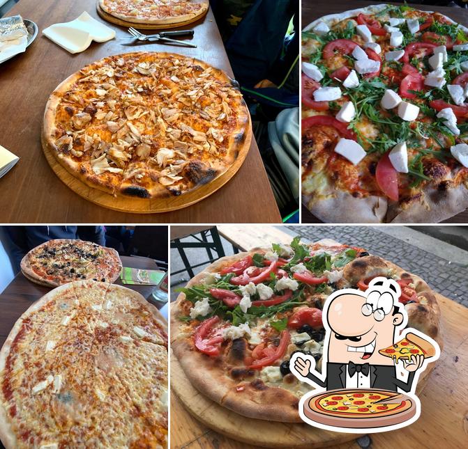 Try out pizza at El-Arabi