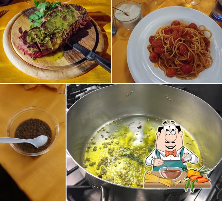 Spaghetti alla bolognese al Monte Due Torri Agriturismo