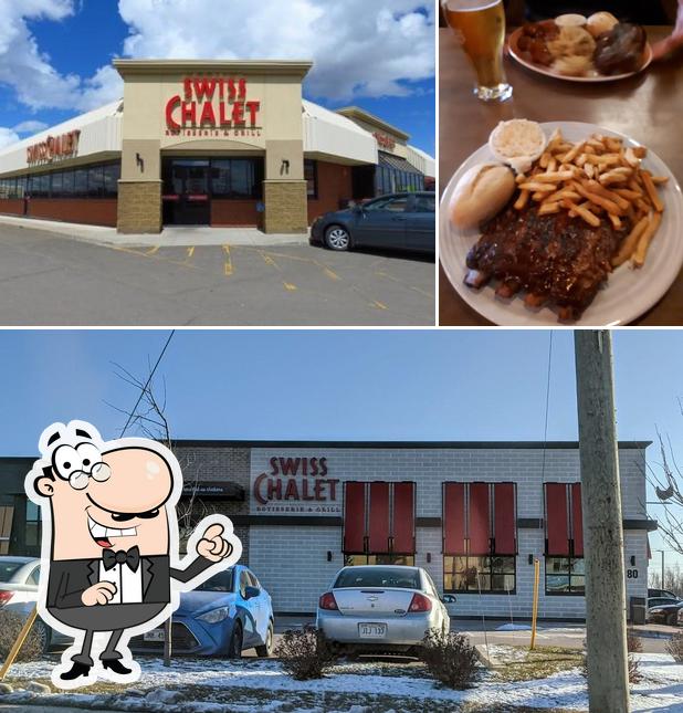 L’image de la extérieur et bière concernant Swiss Chalet