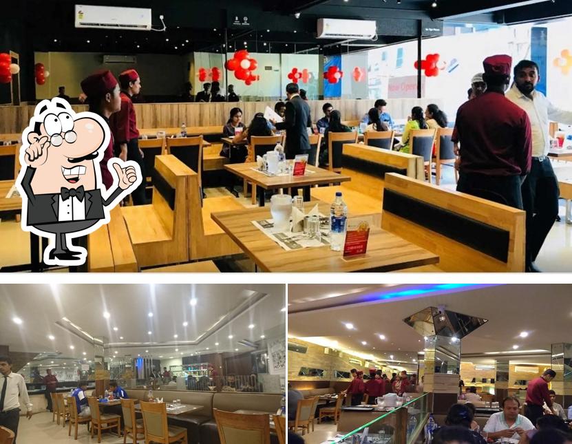 The interior of Empire Restaurant