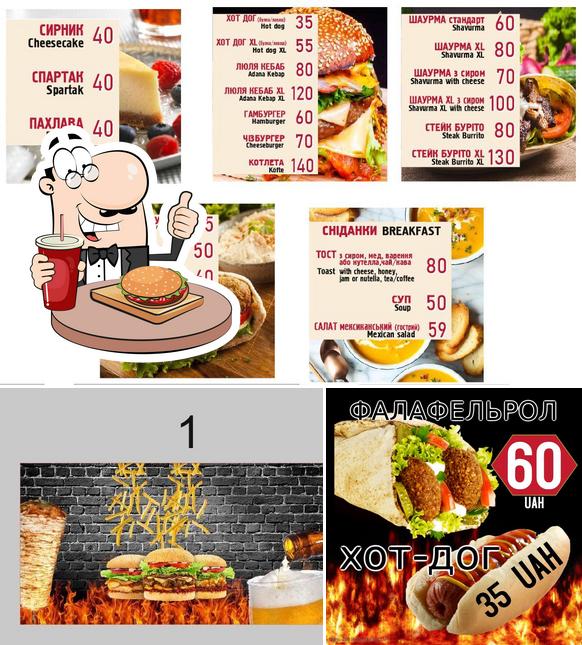 FOOD EXPRESS restaurant, Lwiw Restaurant Menü