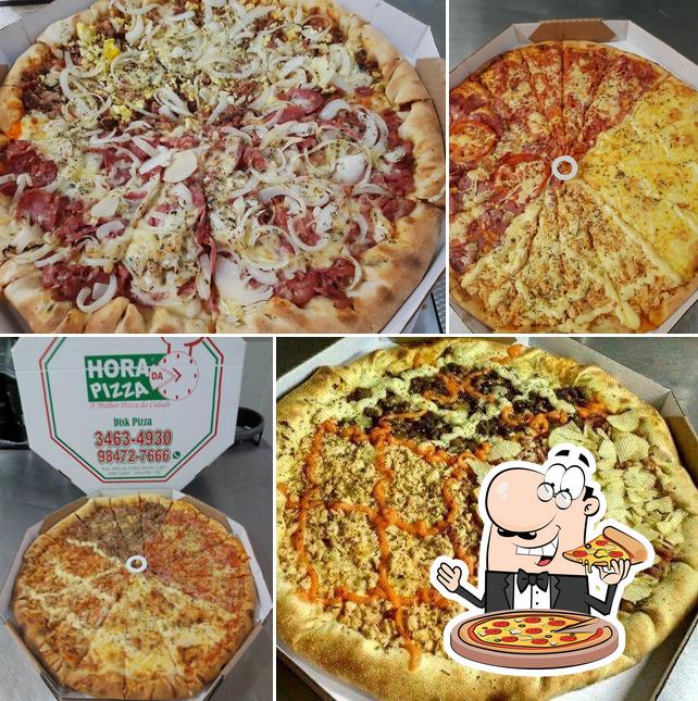 Experimente diversos variedades de pizza