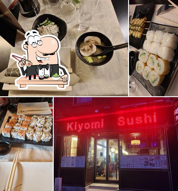 A Kiyomi Sushi, vous pouvez commander des sushis