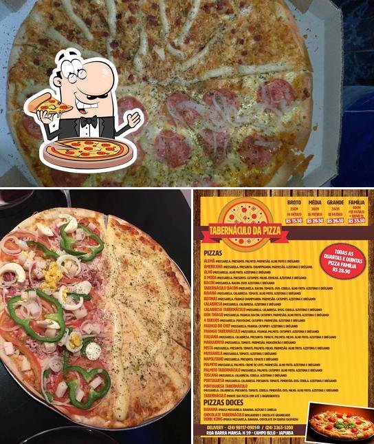 Try out various variants of pizza