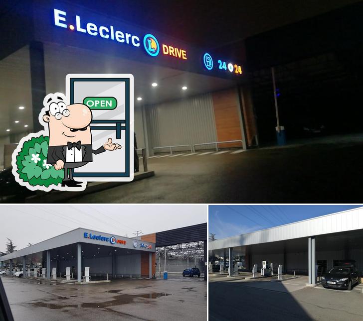 L'extérieur de E.Leclerc DRIVE Vénissieux