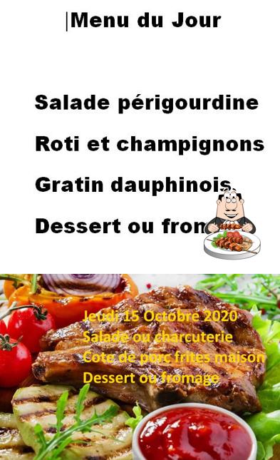 Еда в "L'assiette de Savigny"