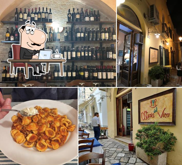 Dai un'occhiata agli interni di Osteria del Vico