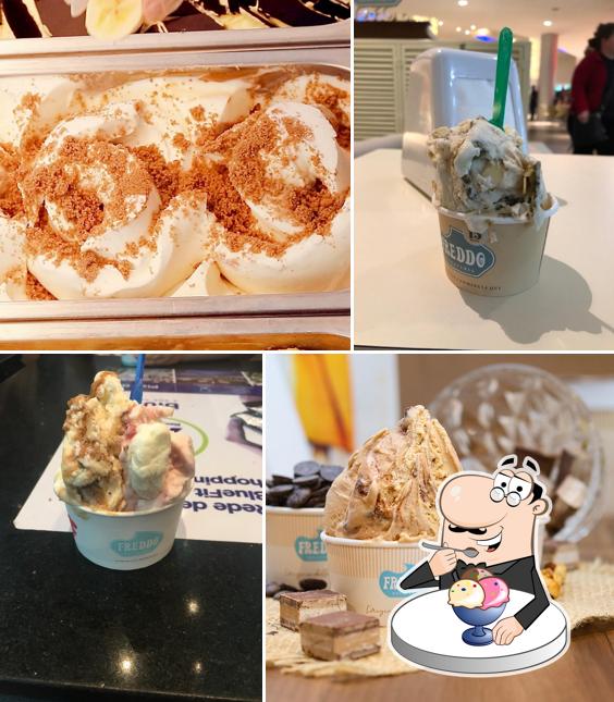 Venha experimentar as opções doces