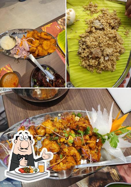 Meals at Dindigul Thalappakatti Restaurant