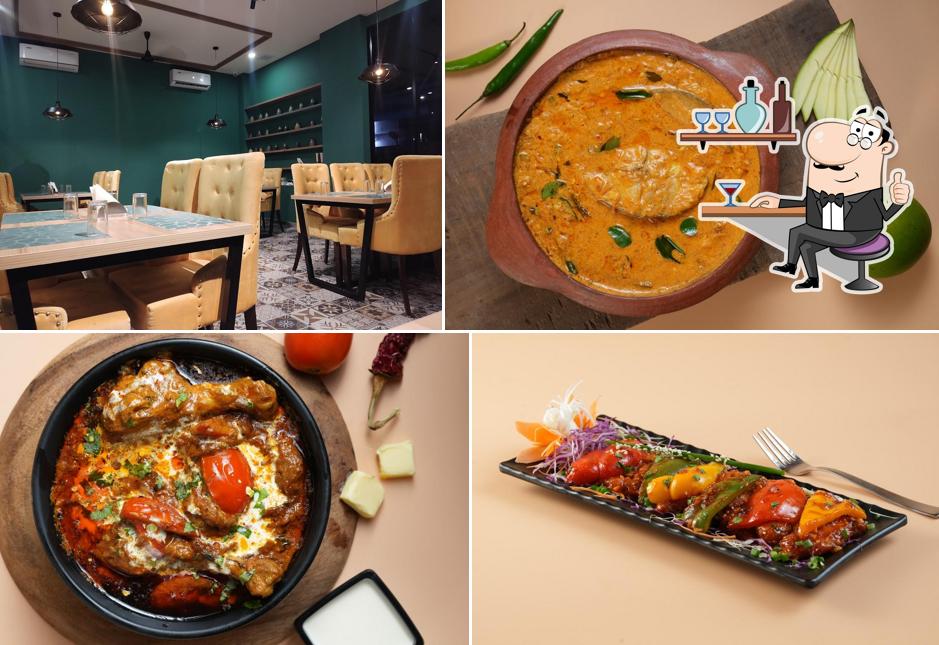 The interior of Dining Room Multi Cuisine Restaurant