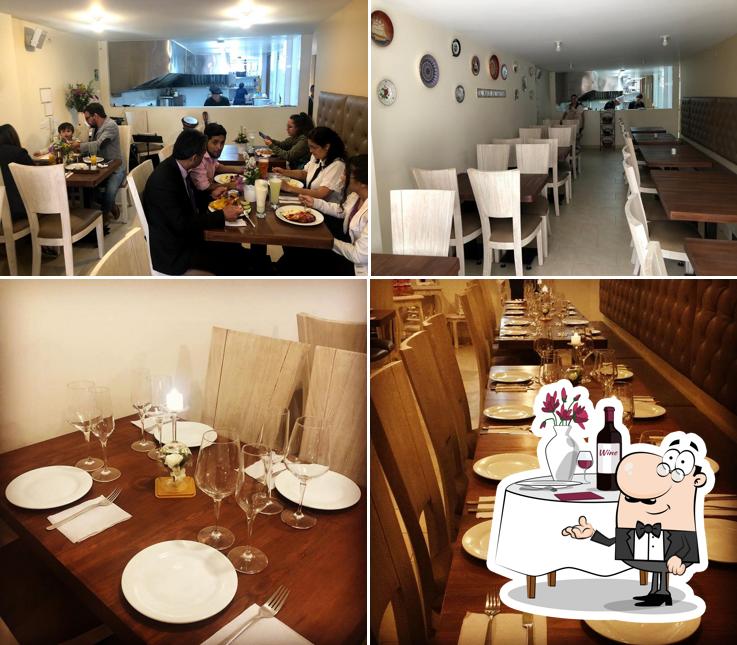 Las fotos de comedor y interior en El Racó de Gaitán