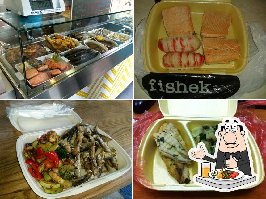 Еда в "Fishek"