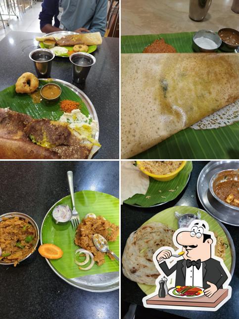 Food at Aryas pure veg