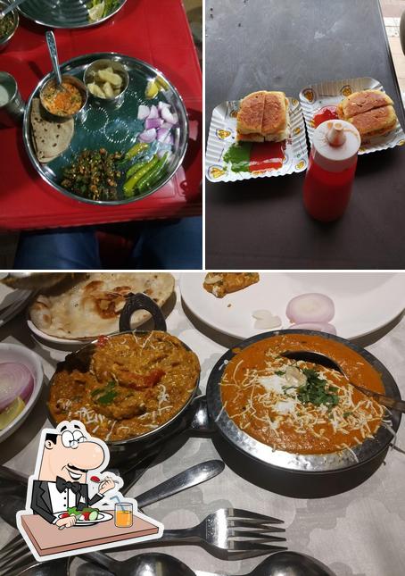 Food at Janak Hotal