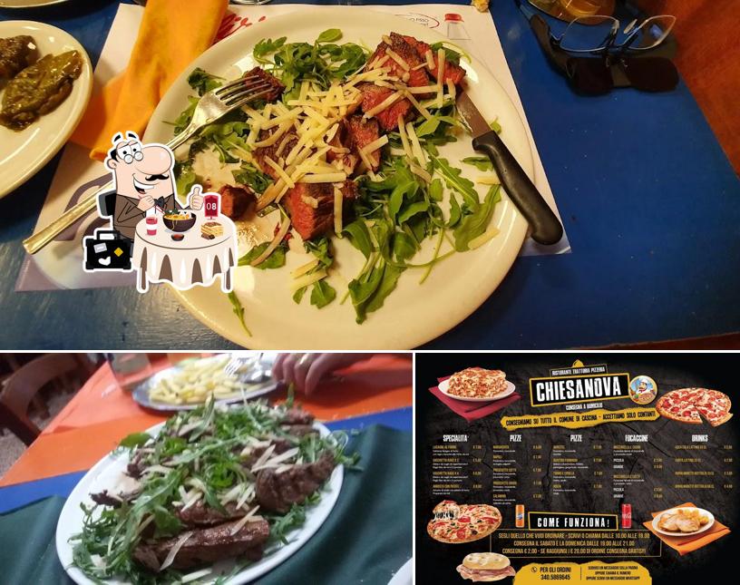 Cibo al Ristorante Trattoria Pizzeria Chiesanova