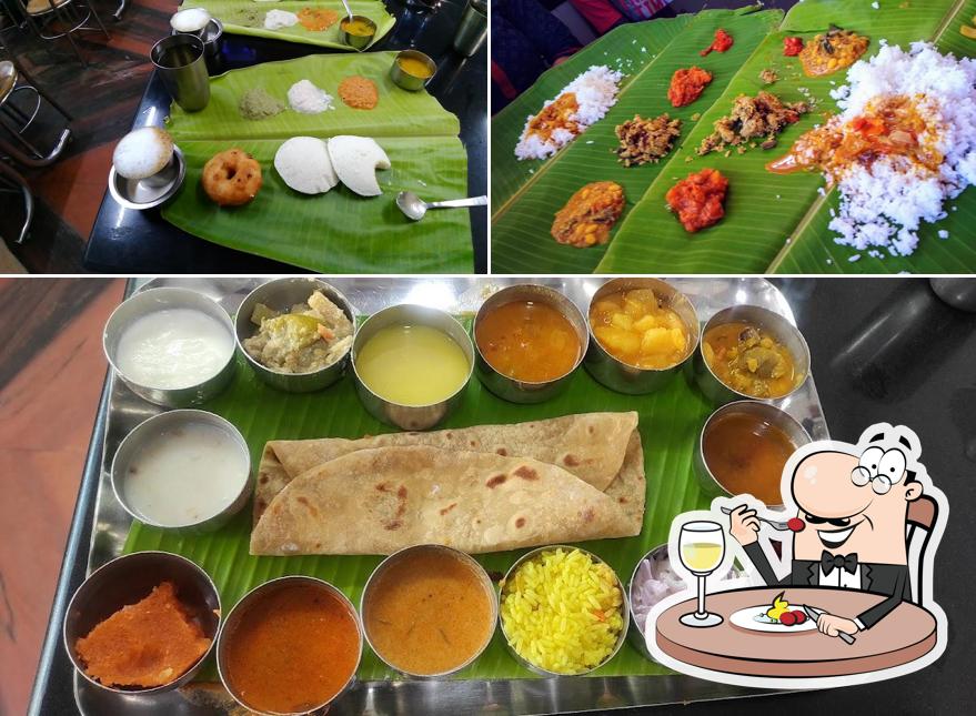 Meals at Saravana Bhavan