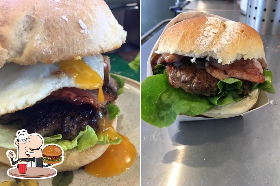 Treat yourself to a burger at Fairwater Cafe