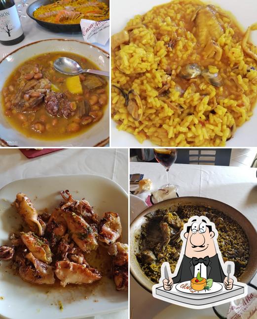 Еда в "Casa Alba Restaurante"