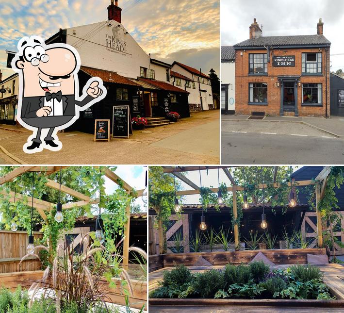 Check out how The Barns @. The Kings Head looks outside