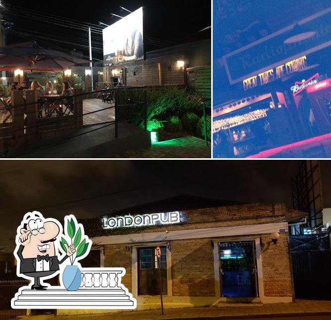O exterior do London Pub Guarapuava