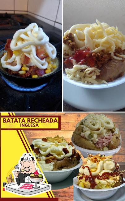 Batataria Bello Sapore serve uma variedade de sobremesas