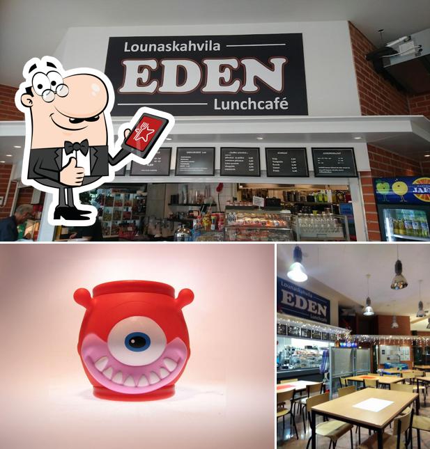 Look at the picture of Cafe Eden