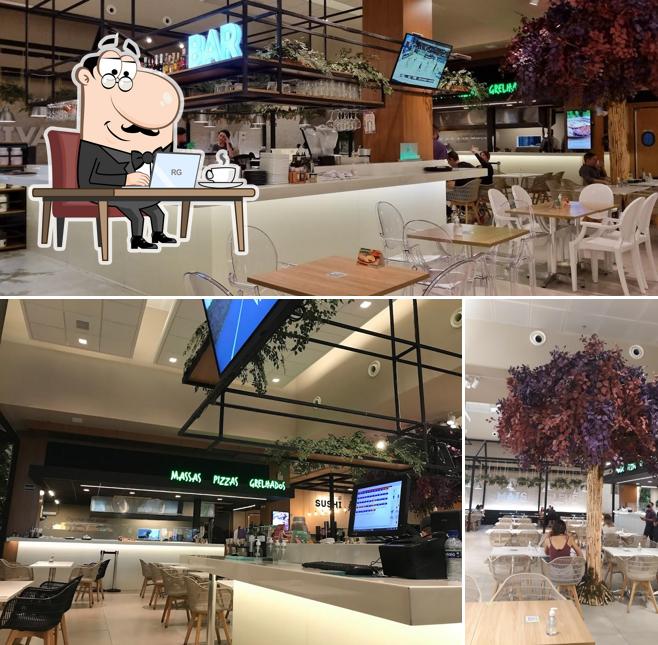 O interior do Greenmix - Universo Saudável
