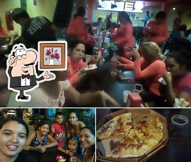 Esta é a foto ilustrando interior e pizza no Sr. Forneria Pizzas Umarizal