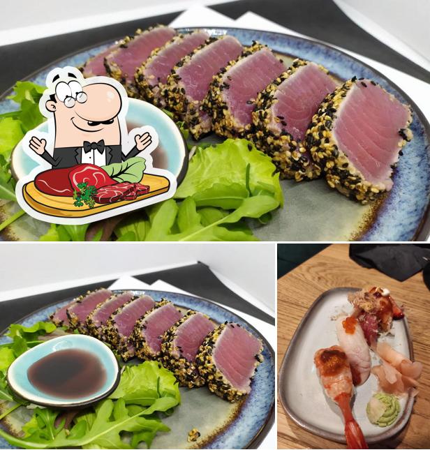 Holt ein Fleischgericht bei Sushiway Bagheria - Ristorante giapponese