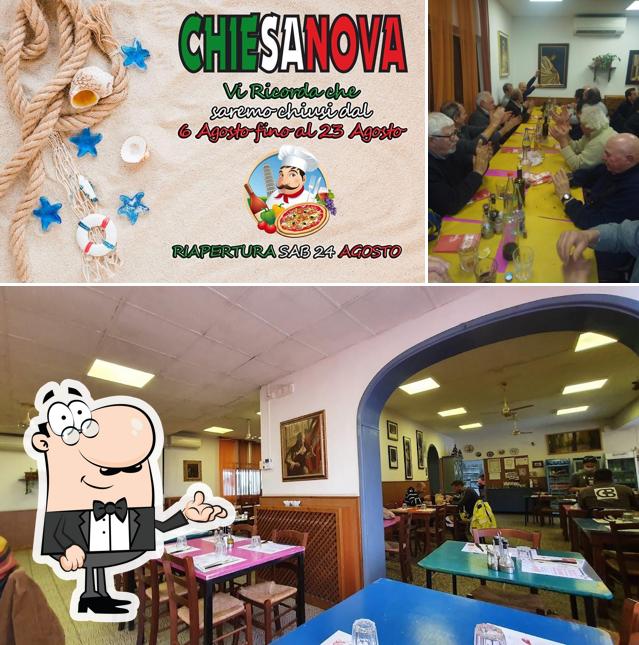 Gli interni di Ristorante Trattoria Pizzeria Chiesanova