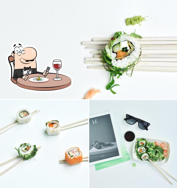 Nourriture à Sushi Express