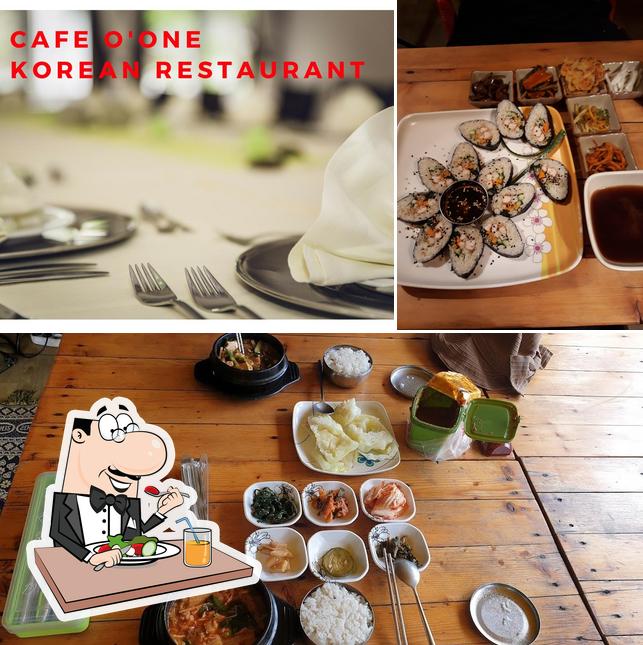 Food at Cafe O'one, Korean Restaurant & German Bakery