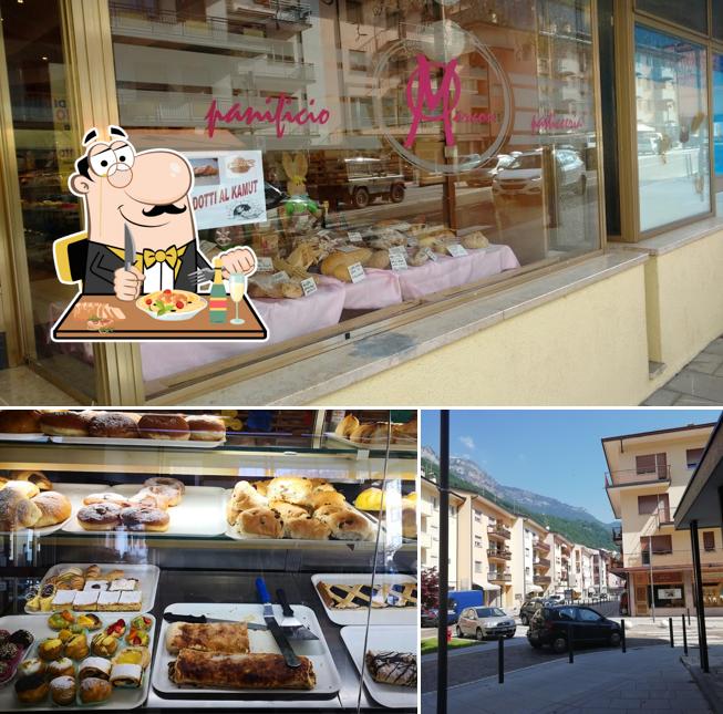 Dai un’occhiata alla foto che mostra la cibo e esterno di Panificio Marcon Srl