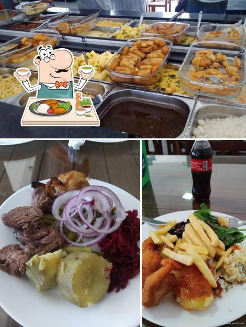 Dê uma olhada a foto ilustrando comida e bebida a Restaurante Verde Vale comida caseira