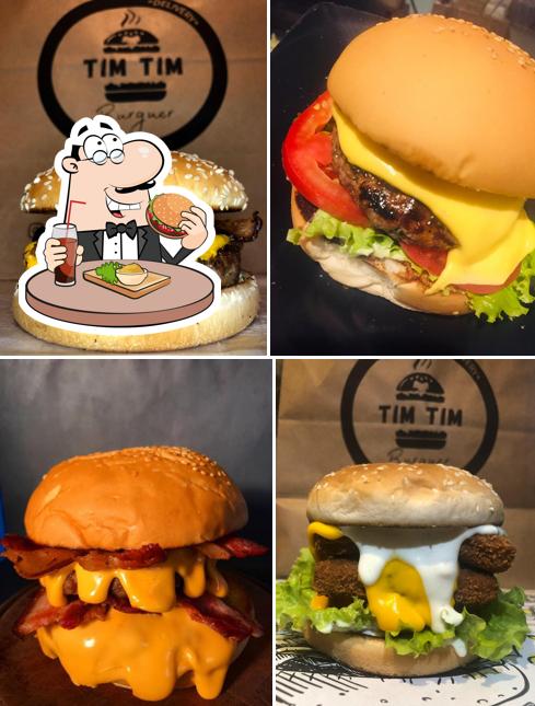 Os hambúrgueres do TIM TIM BURGUER irão saciar diferentes gostos