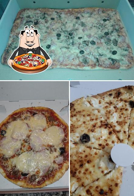 Prenez différents types de pizzas