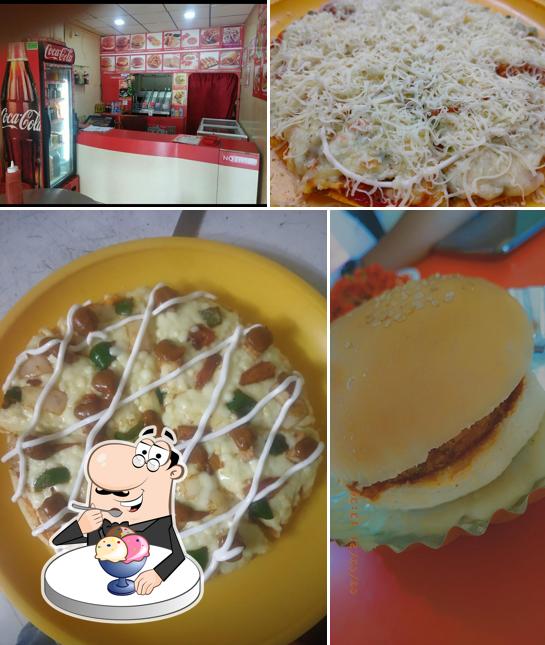 Pet Pooja serves a selection of sweet dishes