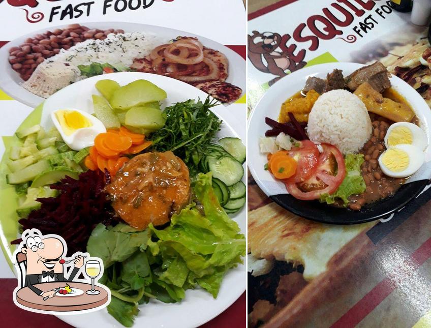 Platos en Esquilo's Fast Food