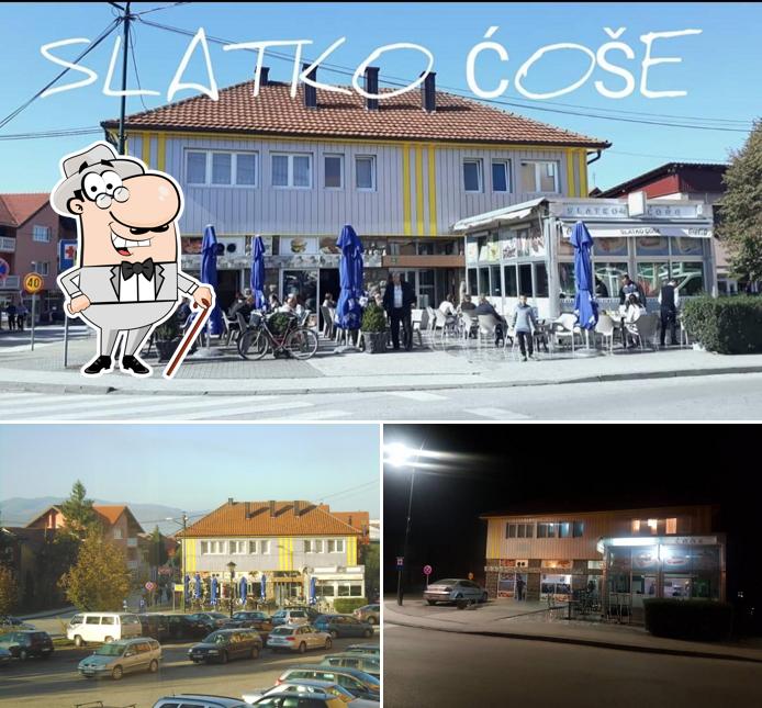 The exterior of Slatko Ćoše