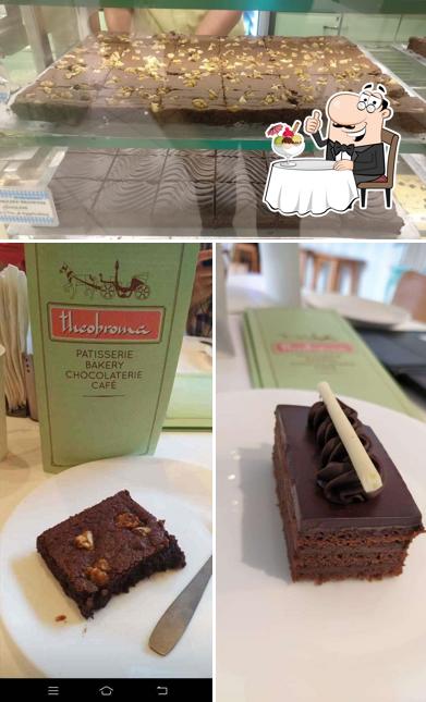 Theobroma Bakery and Cake Shop - Fort, Mumbai serves a selection of desserts