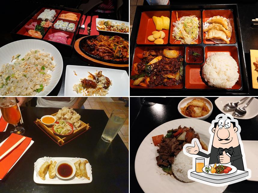 Food at Hoshiya Korea Restaurant