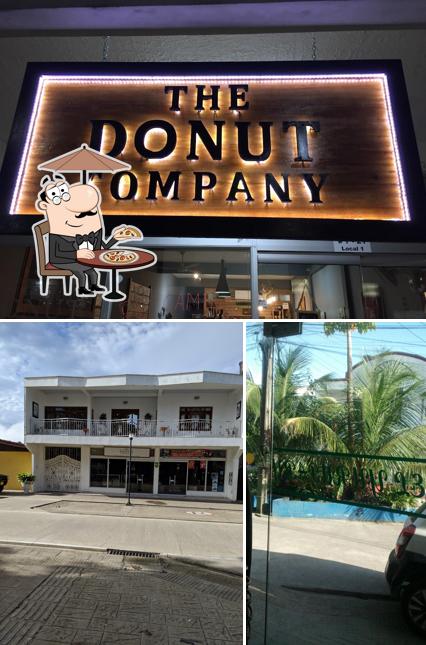Внешнее оформление "Te Donut Company"