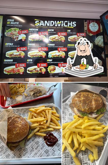 Nourriture à Mac Burger